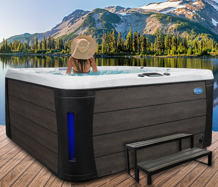 Calspas hot tub being used in a family setting - hot tubs spas for sale Las Vegas